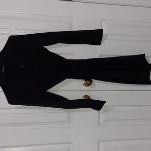 High Low Shirt Dress with tie belt